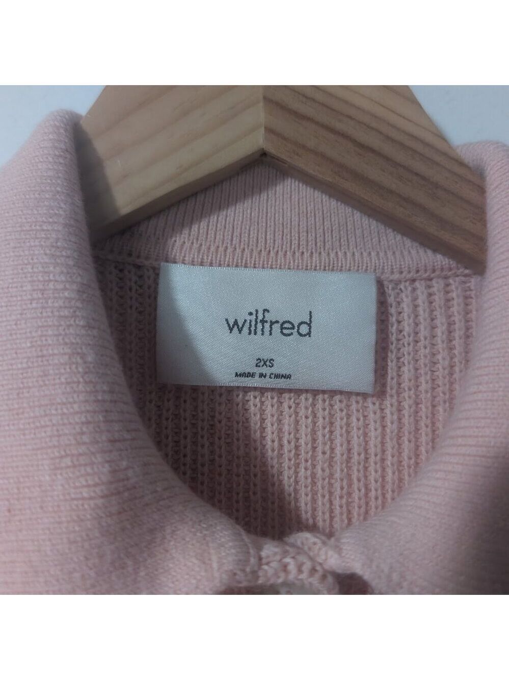 Aritzia Wilfred | Nextdoor Sweater Merino Wool Cotton Cardigan - 2XS - Picture 5 of 10